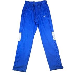 Nike Dri-FIT Warm Up Woven Training Pants CV0096-493 Blue White Men’s Size M
